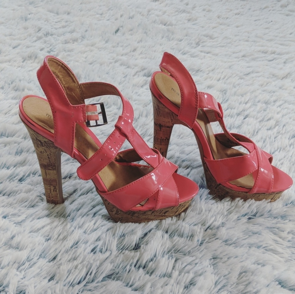 Madden Girl coral heel sandals - Picture 2 of 4